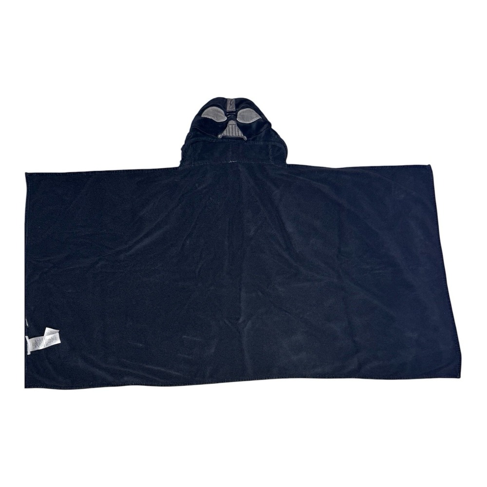 Pottery Barn Kids Star Wars Black Hooded Bath Towel
